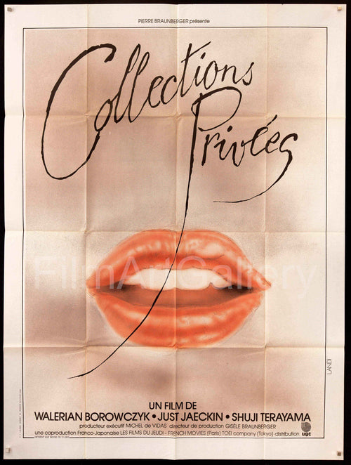 Collections Privees Original Vintage Movie Poster