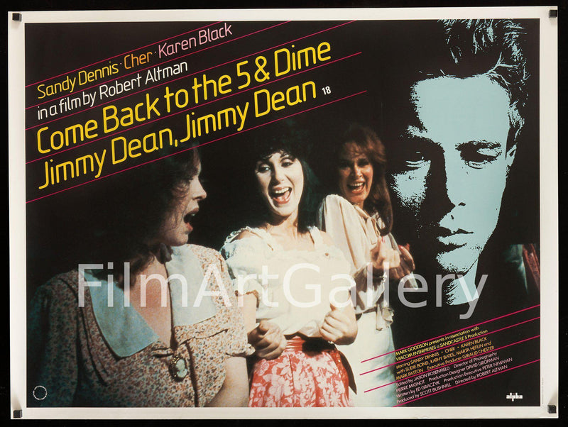 Come Back To the 5 (Five) and Dime Jimmy Dean British Quad (30x40) Original Vintage Movie Poster