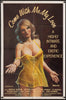 Come With Me My Love Original Vintage Movie Poster