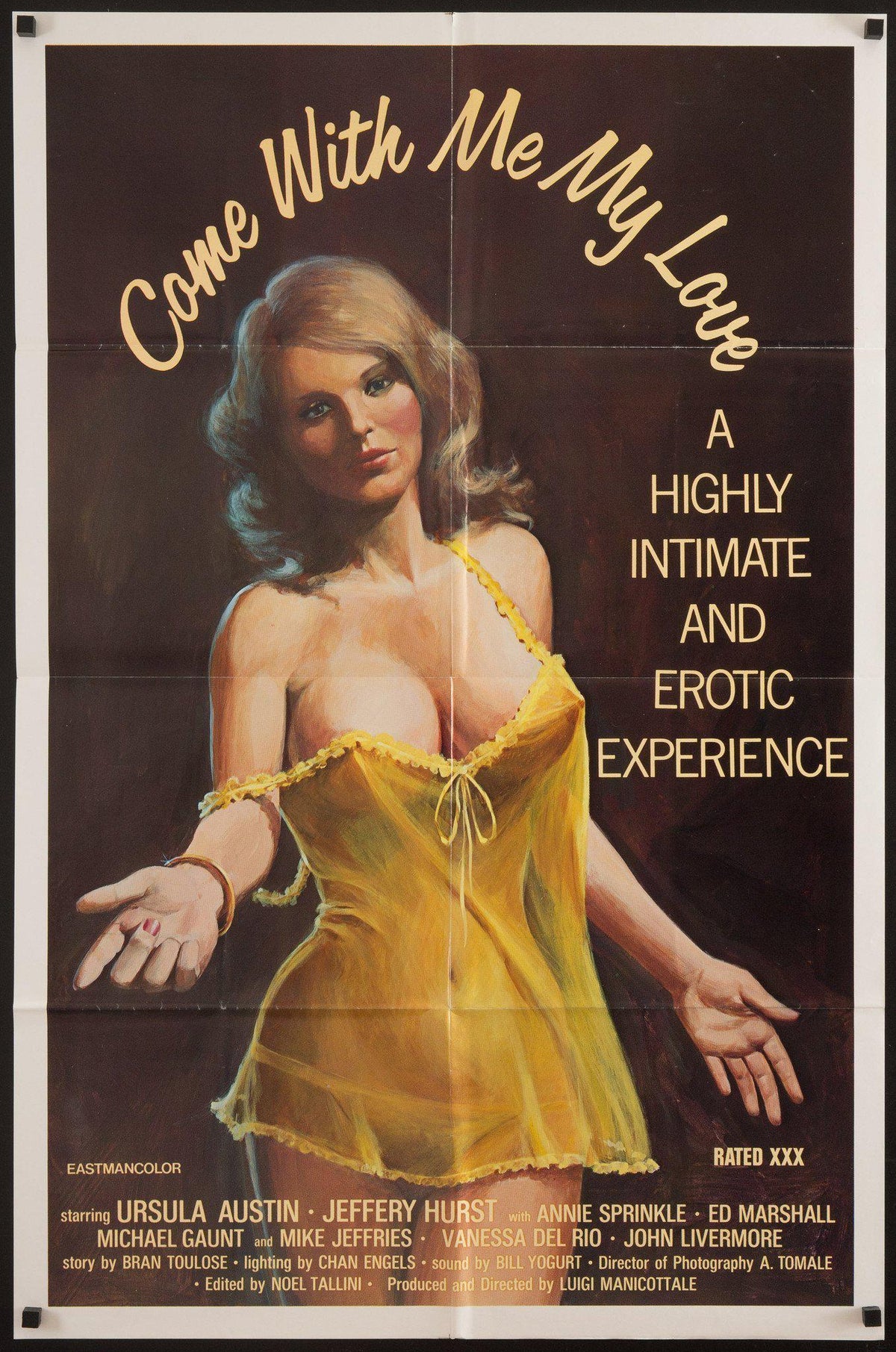 Come With Me My Love Original Vintage Movie Poster
