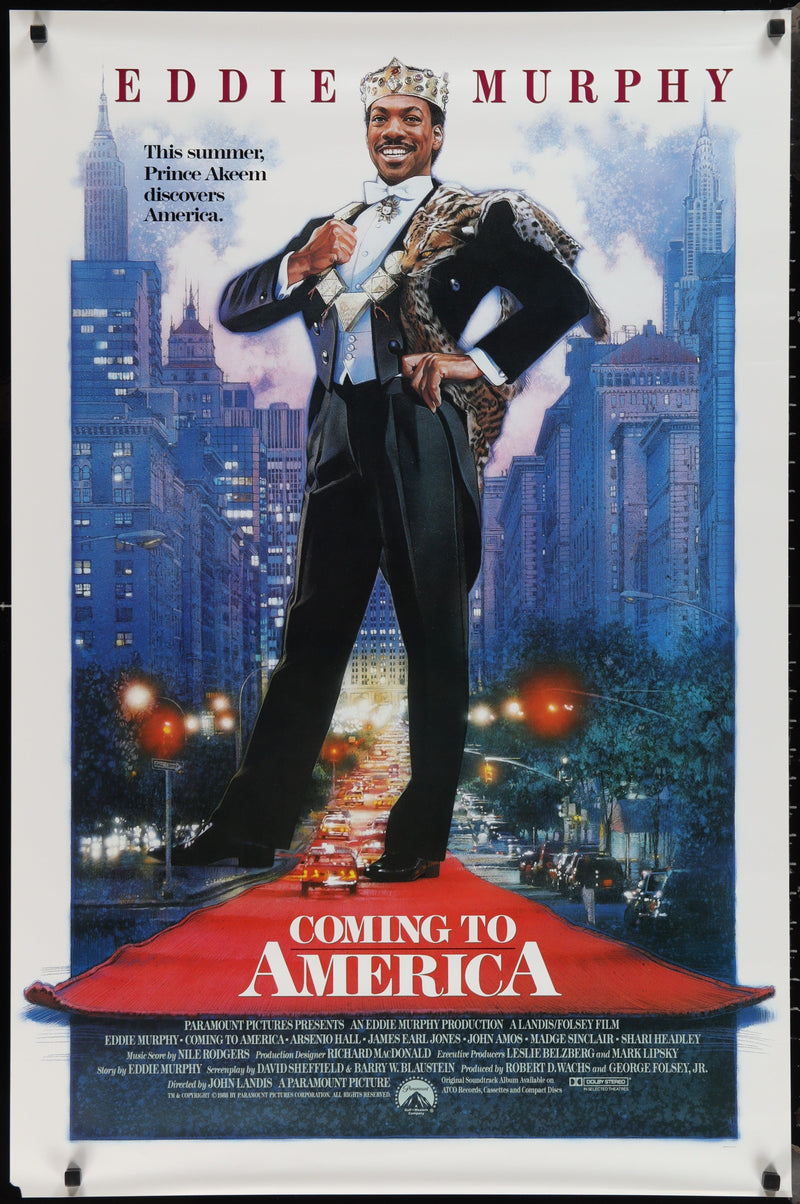 Coming to America 1 Sheet (27x41) Original Vintage Movie Poster