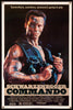 Commando Original Vintage Movie Poster