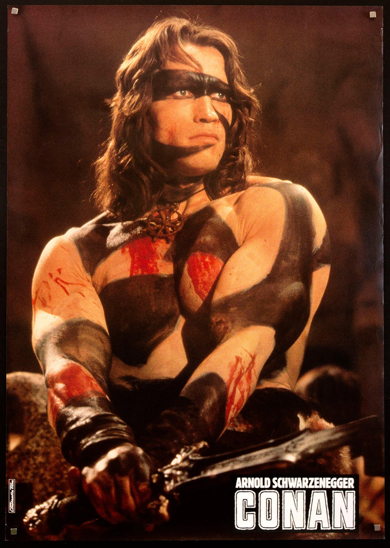 Conan the Barbarian German A0 (33x46) Original Vintage Movie Poster