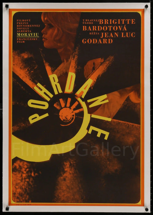 Contempt (Il Disprezzo/Le Mepris) Original Vintage Movie Poster