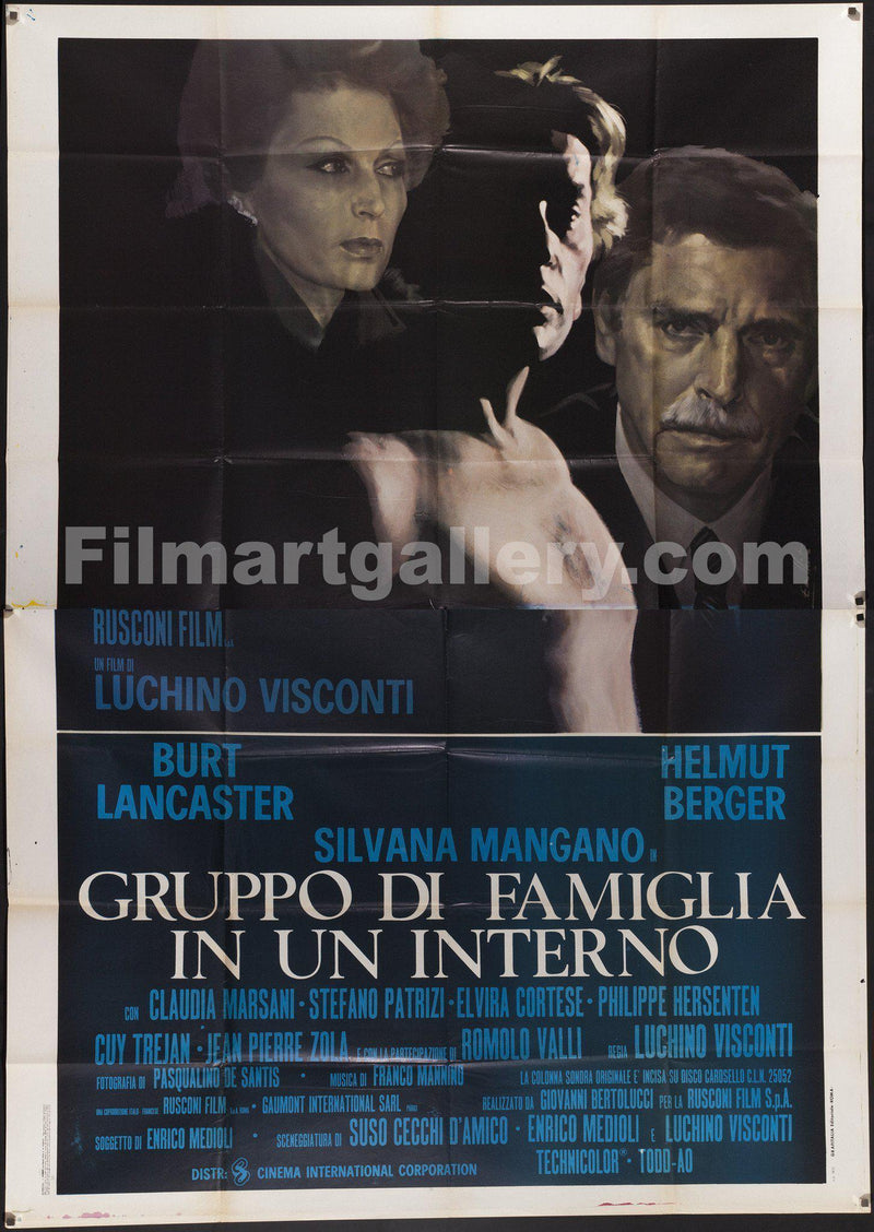 Conversation Piece (Gruppo di Famiglia...) Italian 4 foglio (55x78) Original Vintage Movie Poster