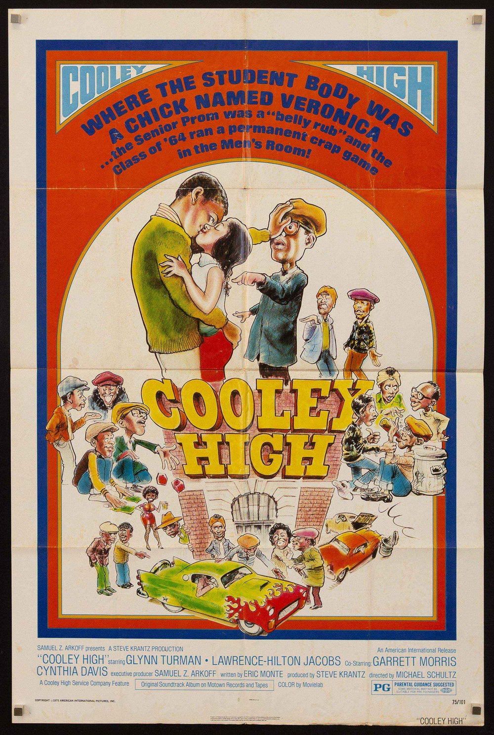 Cooley High Original Vintage Movie Poster