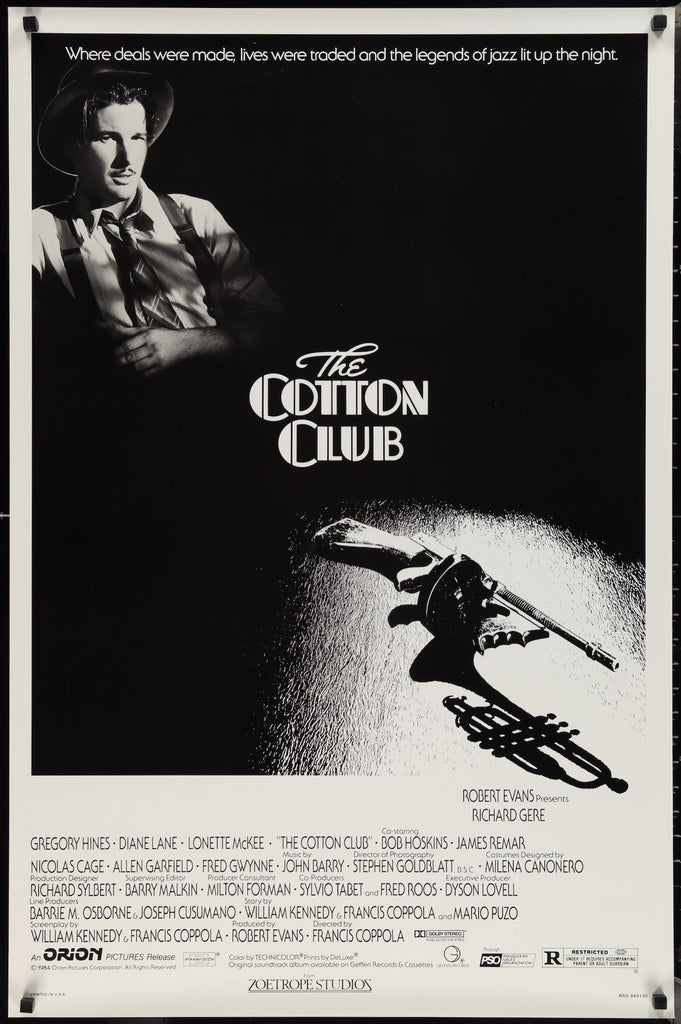 Cotton Club Original Vintage Movie Poster