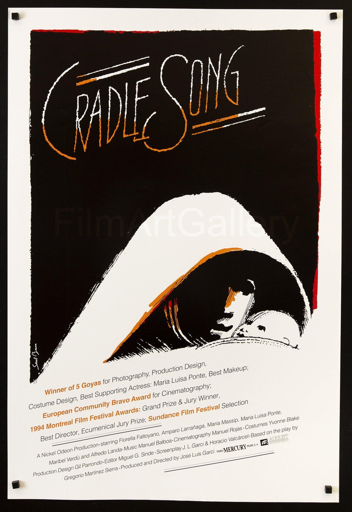 Cradle Song Original Vintage Movie Poster
