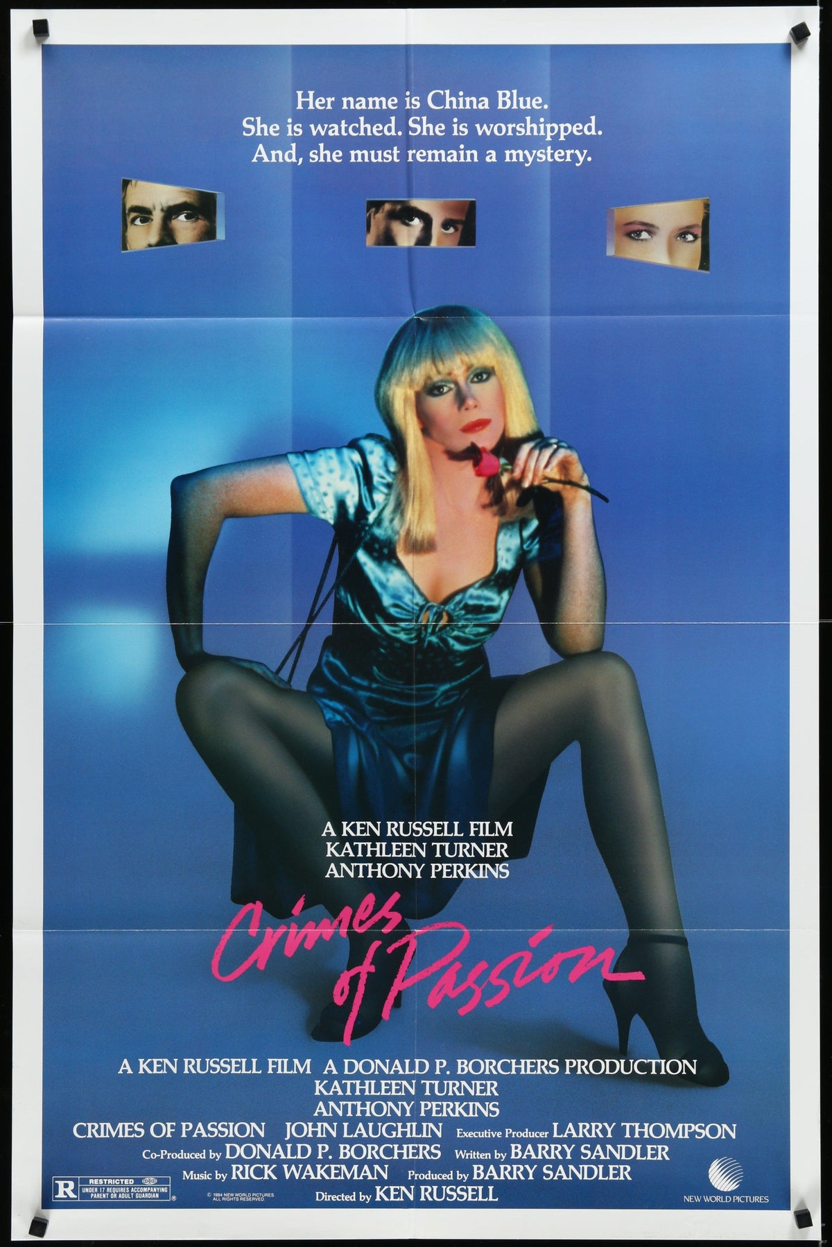 Crimes of Passion 1 Sheet (27x41) Original Vintage Movie Poster
