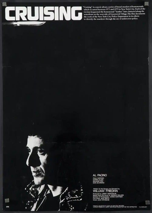Cruising Original Vintage Movie Poster