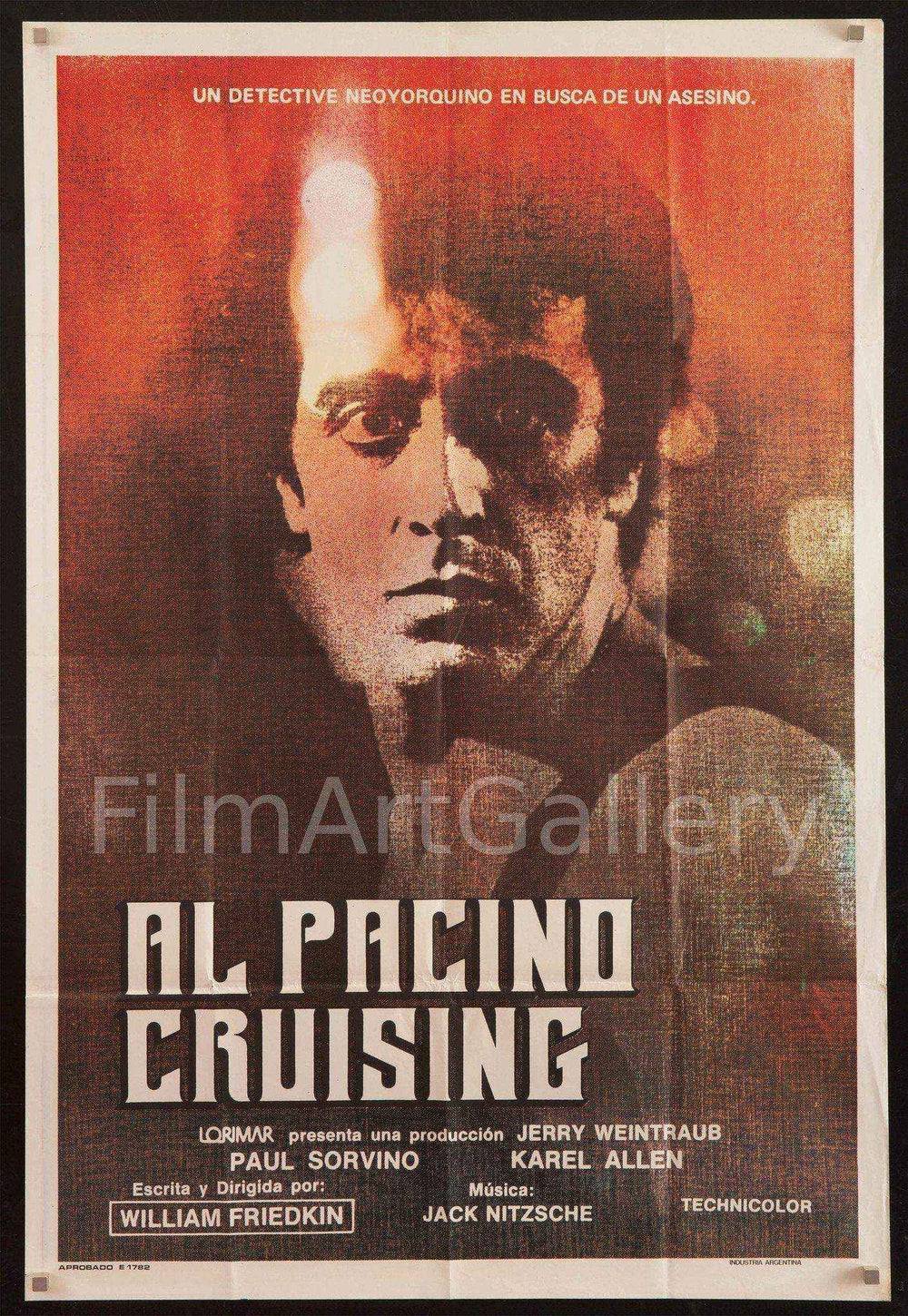 Cruising Original Vintage Movie Poster