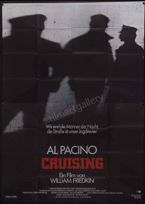 Cruising Original Vintage Movie Poster