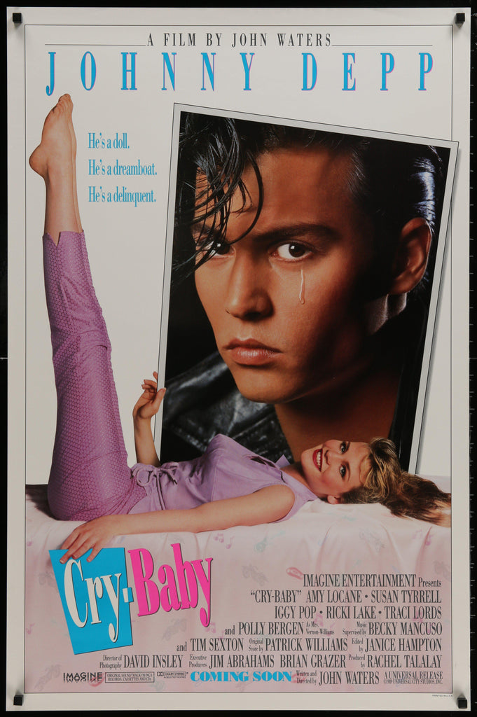 Cry Baby Original Vintage Movie Poster