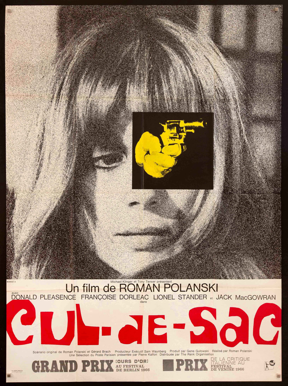 Cul De Sac Original Vintage Movie Poster