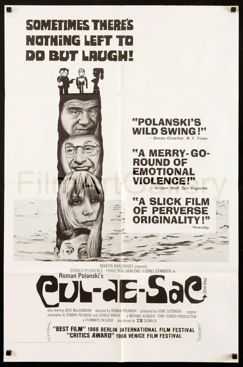 Cul De Sac Original Vintage Movie Poster