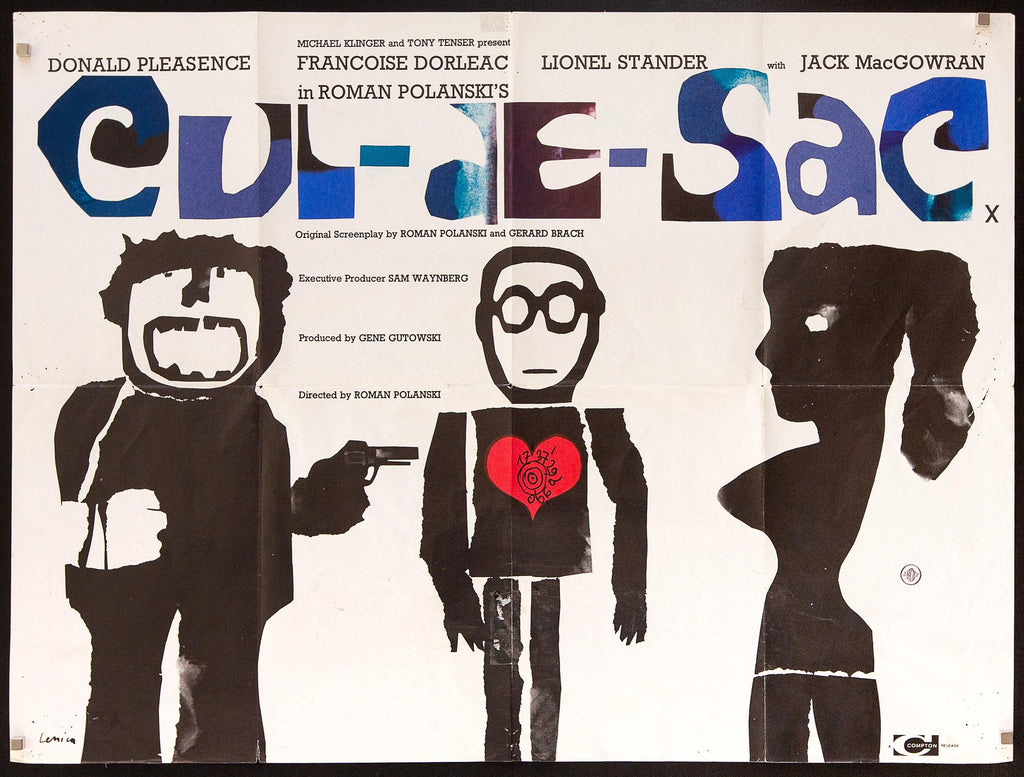 Cul De Sac Original Vintage Movie Poster