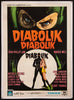Danger: Diabolik Italian 2 foglio (39x55) Original Vintage Movie Poster