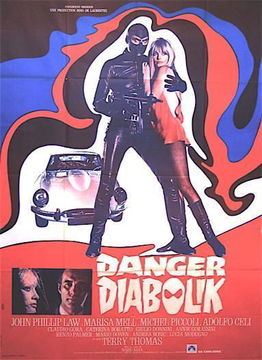 Danger: Diabolik Original Vintage Movie Poster