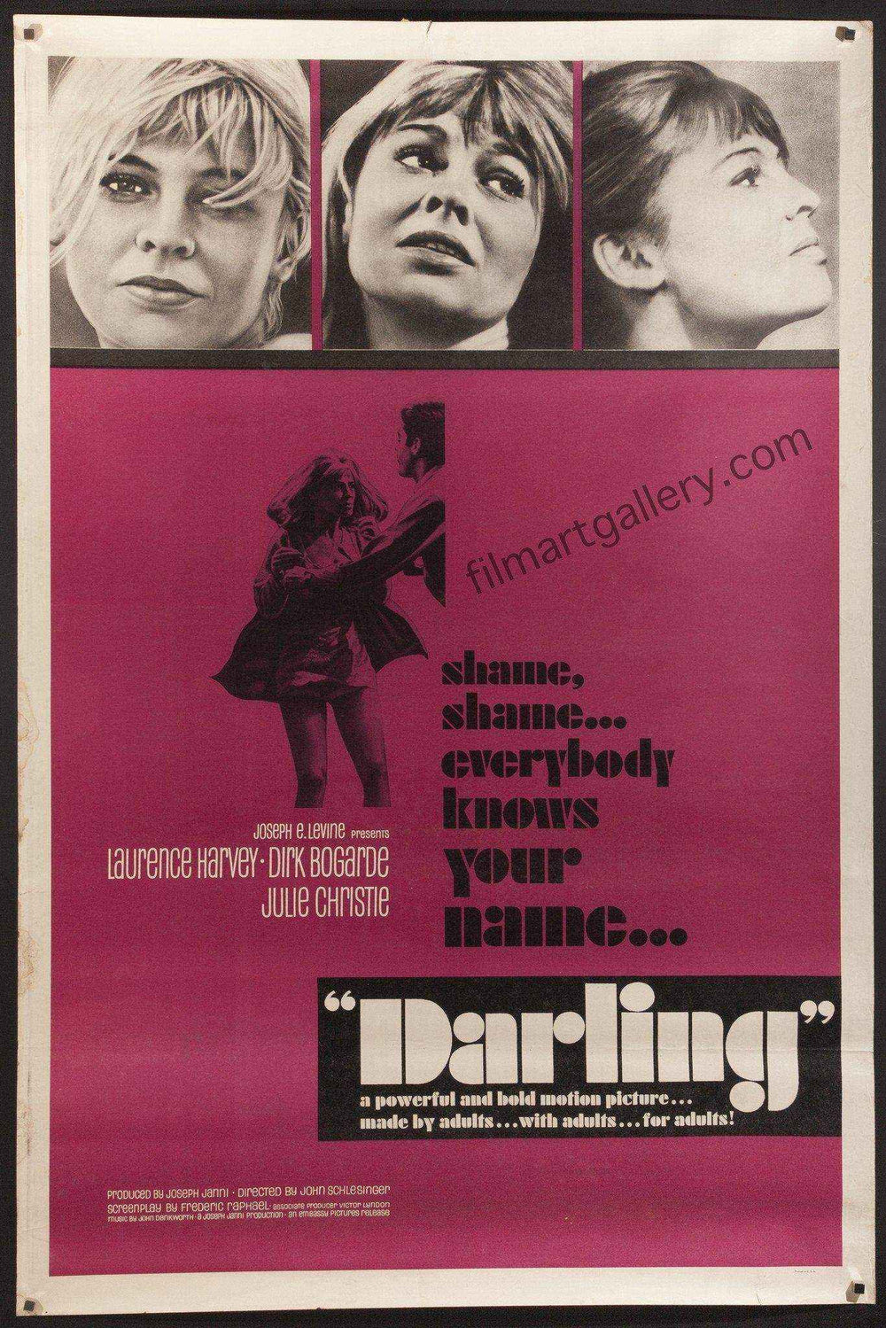 Darling Original Vintage Movie Poster