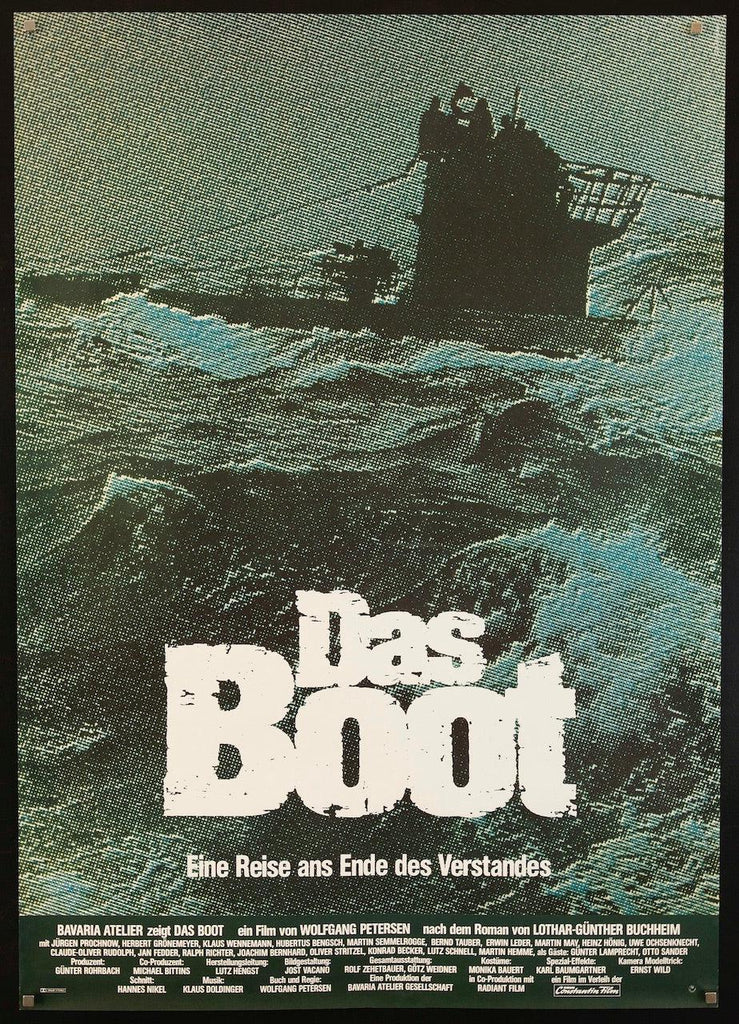 U・ボート　DAS BOOT USオリジナル映画ポスター Das Boot Movie Poster 1981 German A0 (33x46)