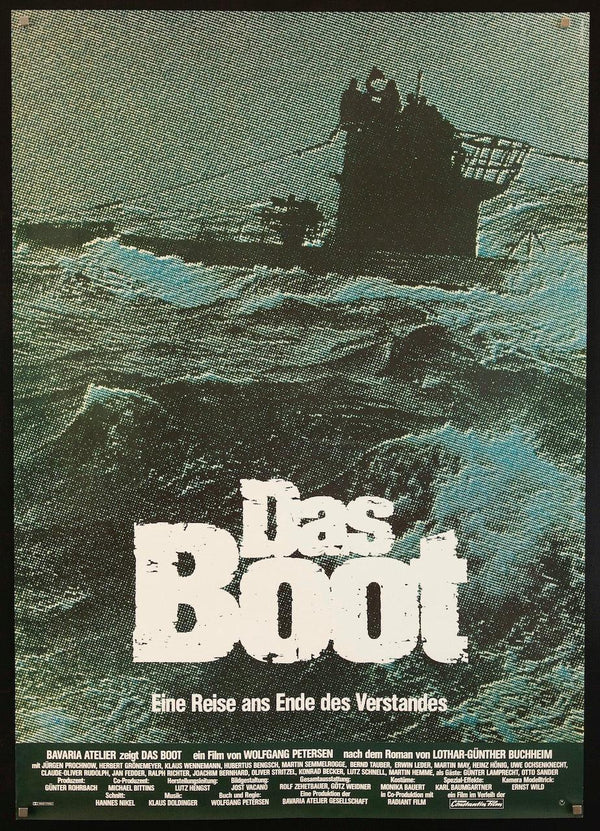 Das Boot Movie Poster 1981 German A0 (33x46)
