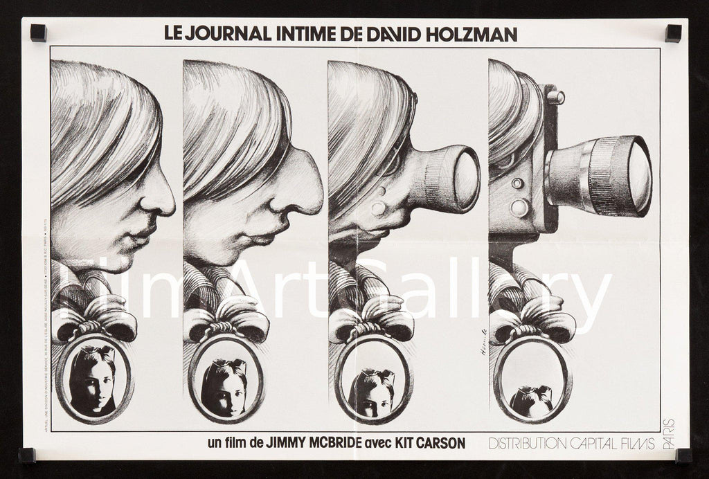 David Holzman's Diary Original Vintage Movie Poster