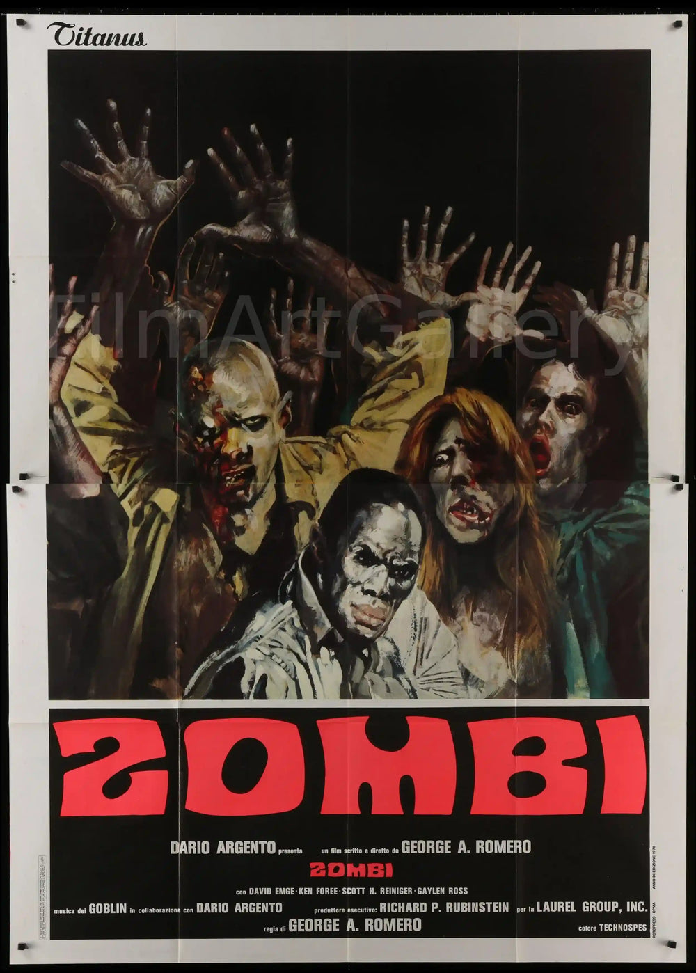 Dawn of the Dead Original Vintage Movie Poster