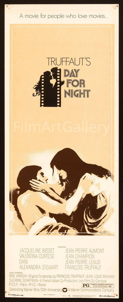 Day for Night (La Nuit Americaine) Original Vintage Movie Poster