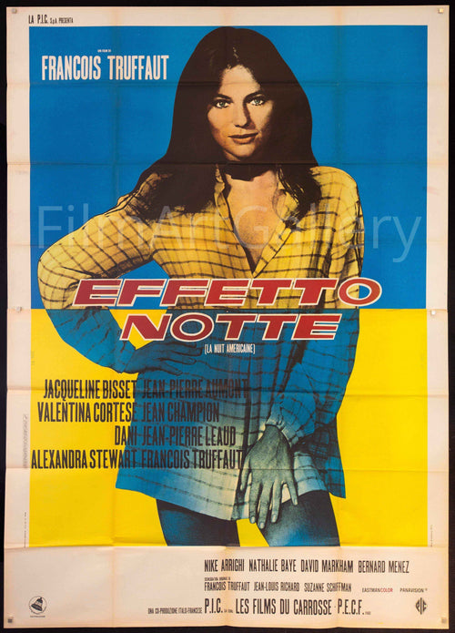 Day for Night (La Nuit Americaine) Original Vintage Movie Poster