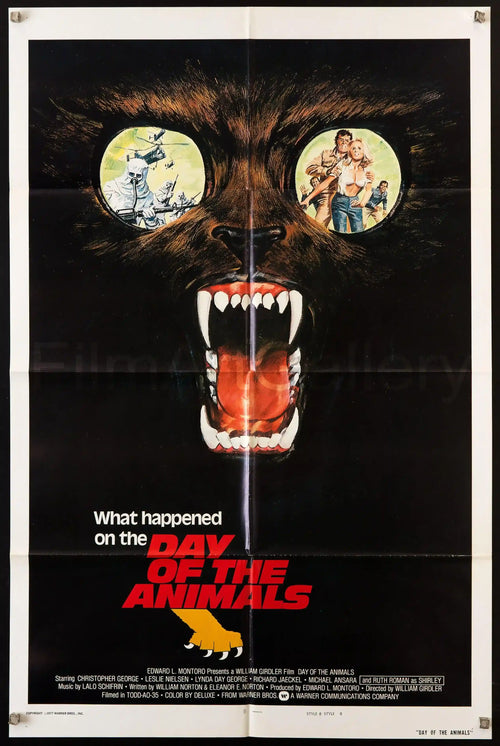 Day of the Animals Original Vintage Movie Poster
