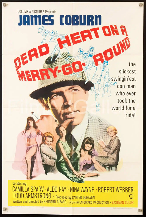 Dead Heat On A Merry-Go-Round Original Vintage Movie Poster