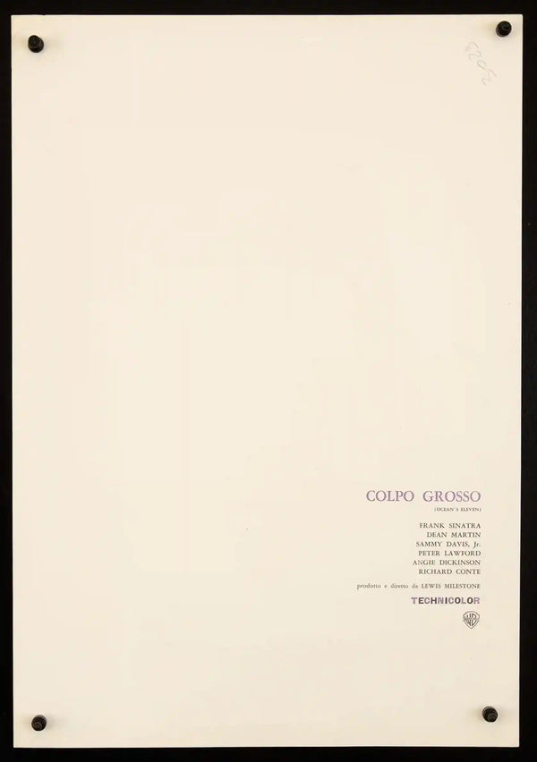Dean Martin (Ocean's 11 Eleven) Original Vintage Movie Poster