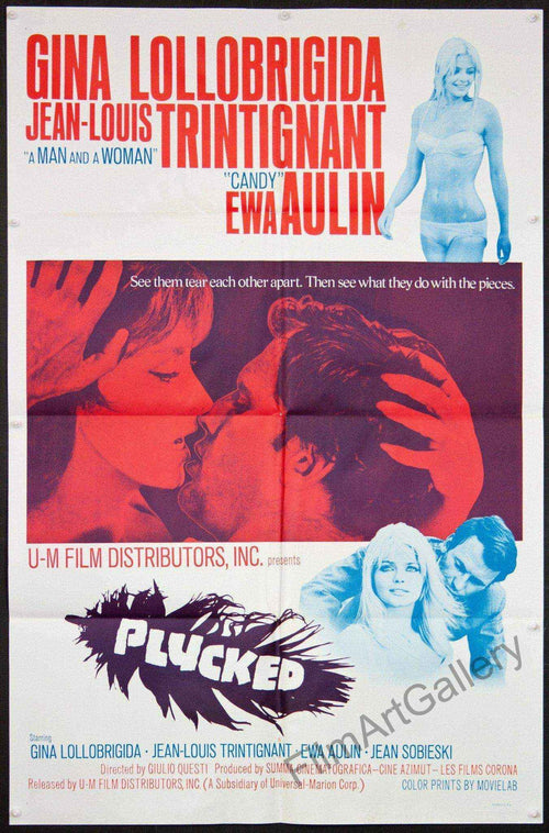 Death Laid An Egg / Plucked Original Vintage Movie Poster