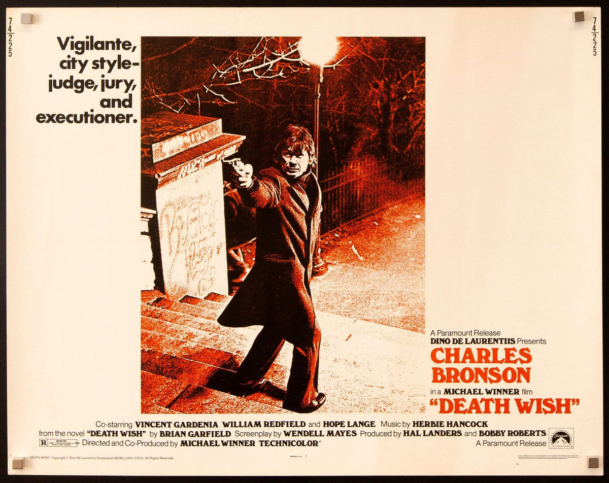 Death Wish Original Vintage Movie Poster