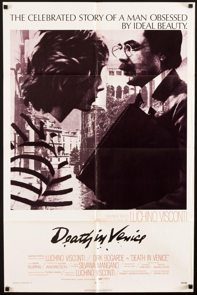 Death in Venice Original Vintage Movie Poster