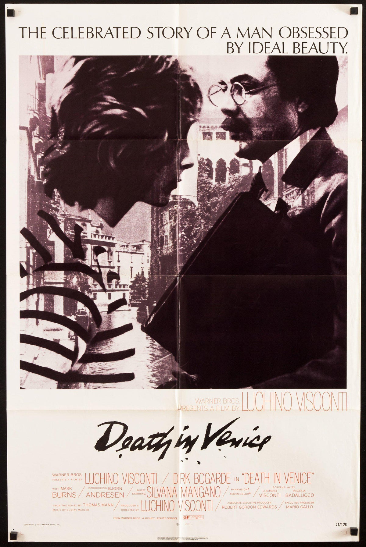 Death in Venice Original Vintage Movie Poster