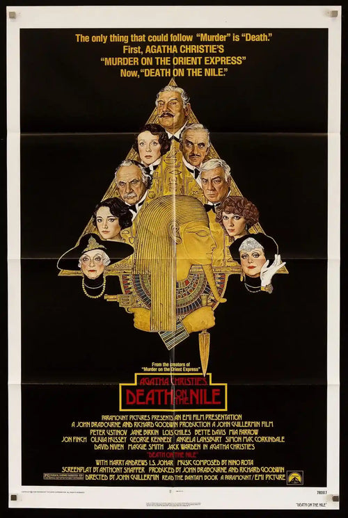 Death on the Nile Original Vintage Movie Poster