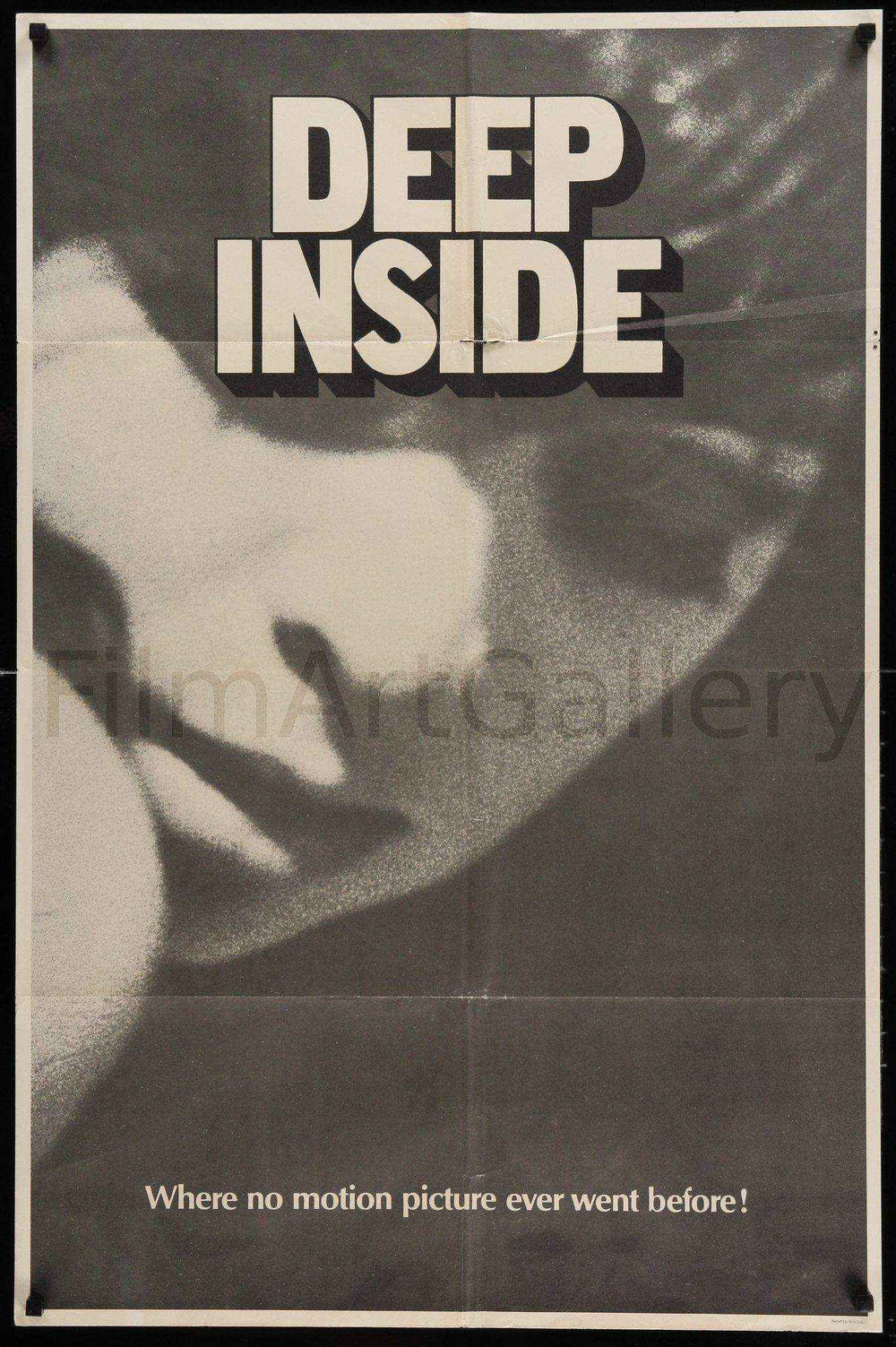 Deep Inside Original Vintage Movie Poster