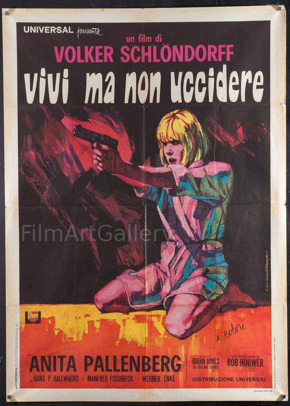 Degree of Murder (Vivi Ma Non Uccidere) Original Vintage Movie Poster
