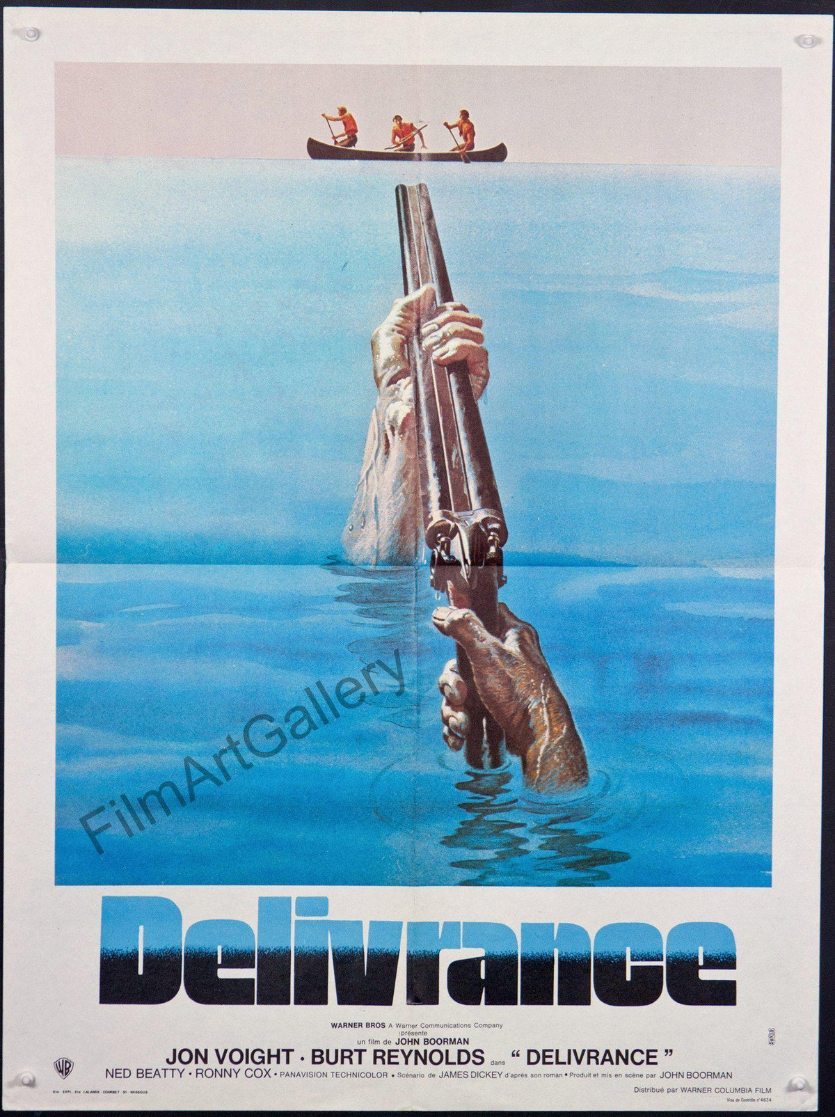 Deliverance Original Vintage Movie Poster