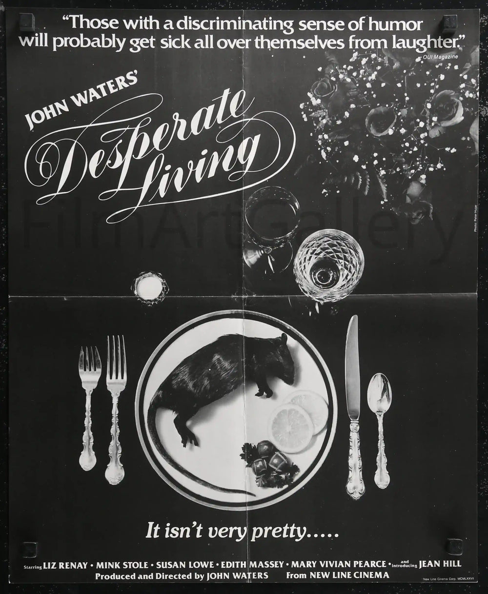 Desperate Living Original Vintage Movie Poster