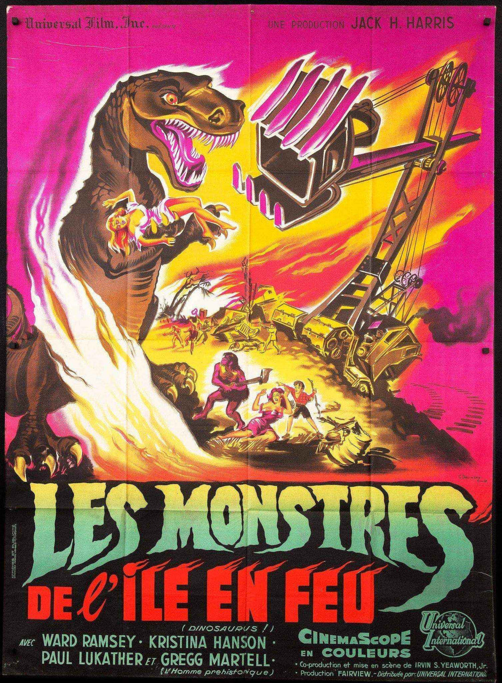 Dinosaurus Original Vintage Movie Poster