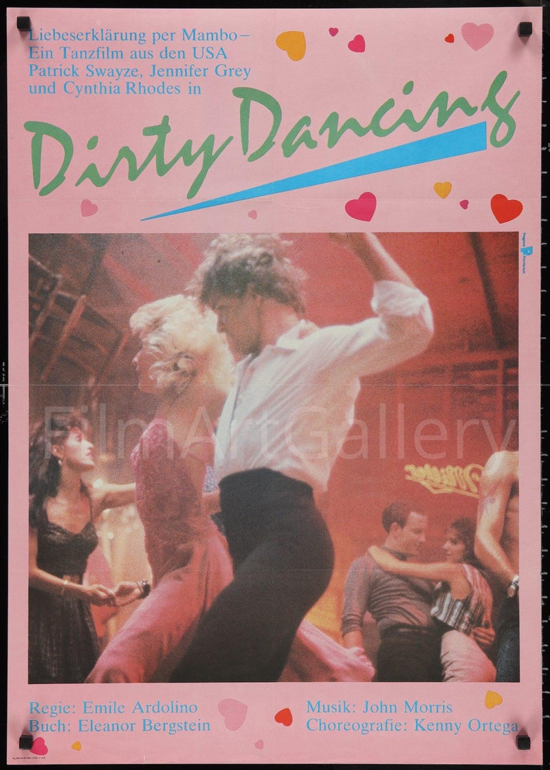 Dirty Dancing German A1 (23x33) Original Vintage Movie Poster