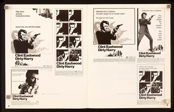 Dirty Harry Original Vintage Movie Poster