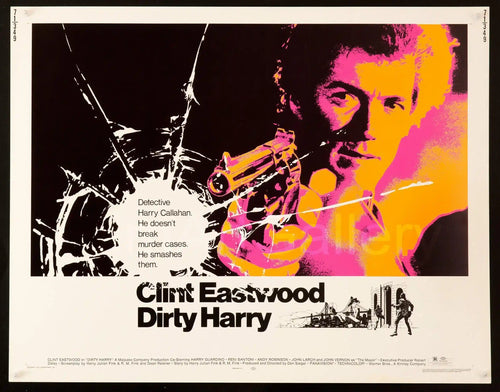 Dirty Harry Original Vintage Movie Poster
