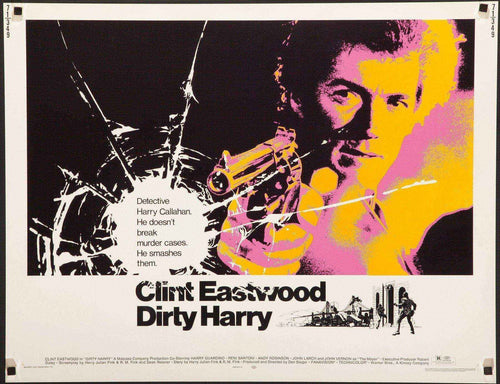 Dirty Harry Original Vintage Movie Poster