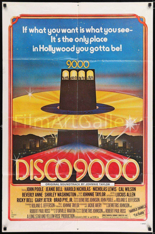 Disco 9000 Original Vintage Movie Poster