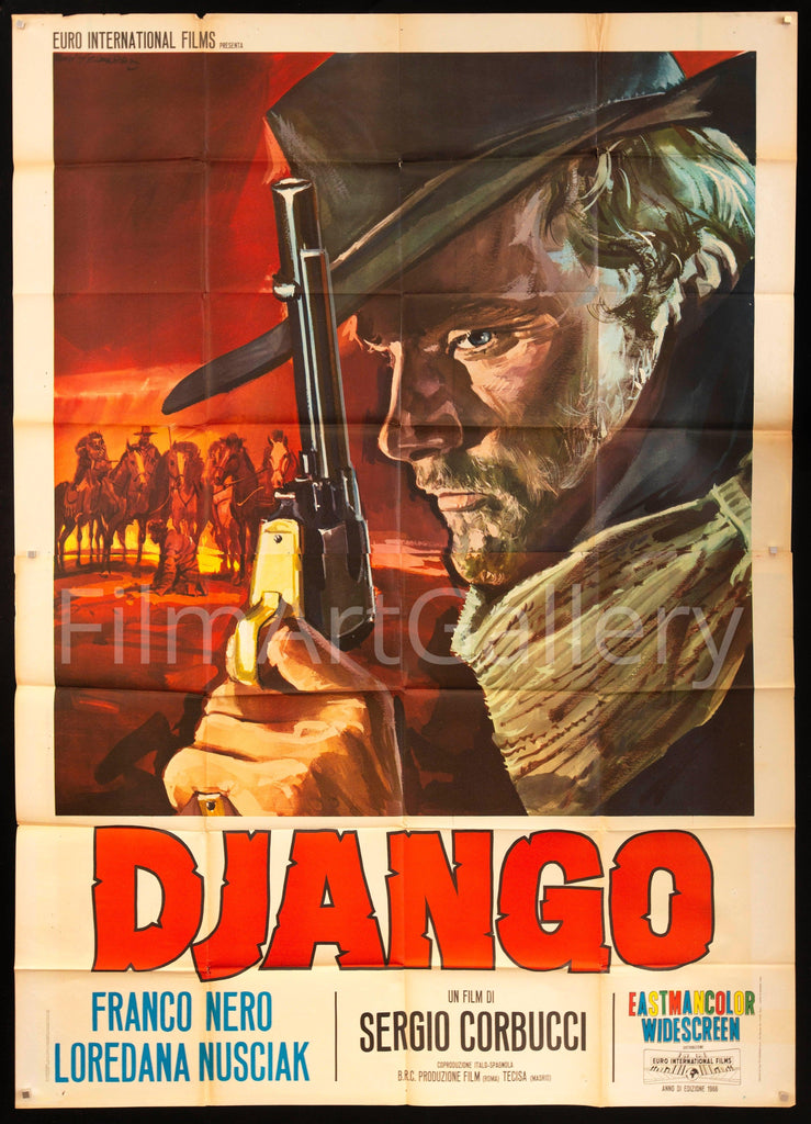 Django Original Vintage Movie Poster