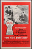 Do Not Disturb Window Card (14x22) Original Vintage Movie Poster