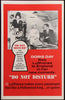 Do Not Disturb Original Vintage Movie Poster